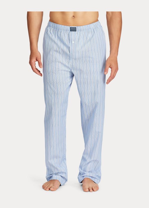 Striped Cotton Pajama Pant