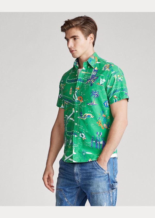 polo ralph lauren classic fit tropical shirt