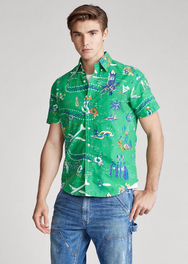 polo ralph lauren classic fit tropical shirt