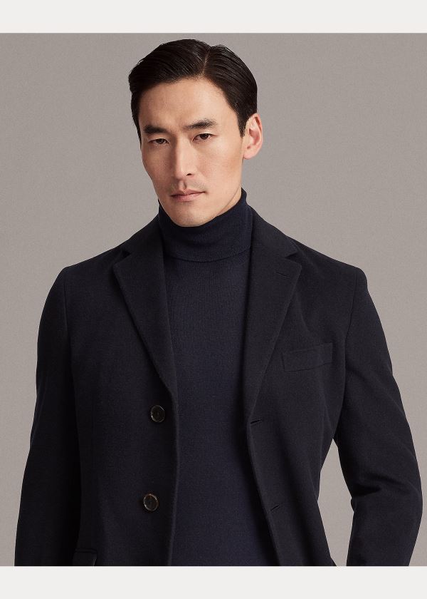 polo cashmere coat